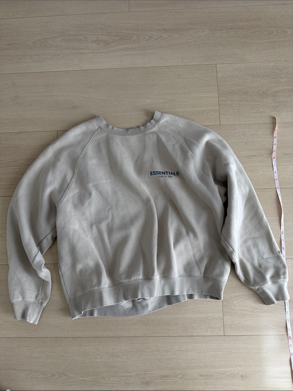 Essentials Crewneck Sweatshirt in tan